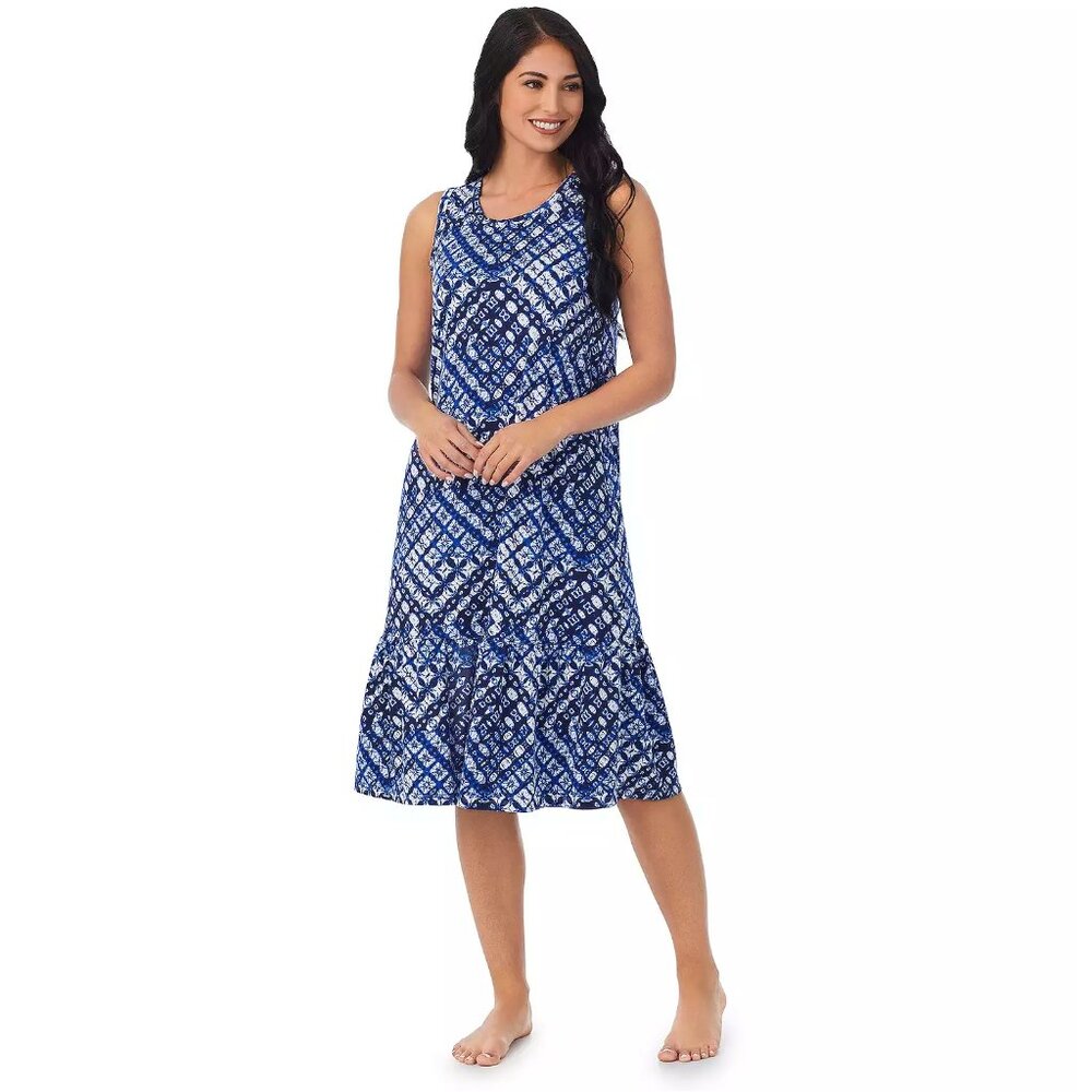 Cuddl Duds® Cozy Tank Midi Sleep Dress